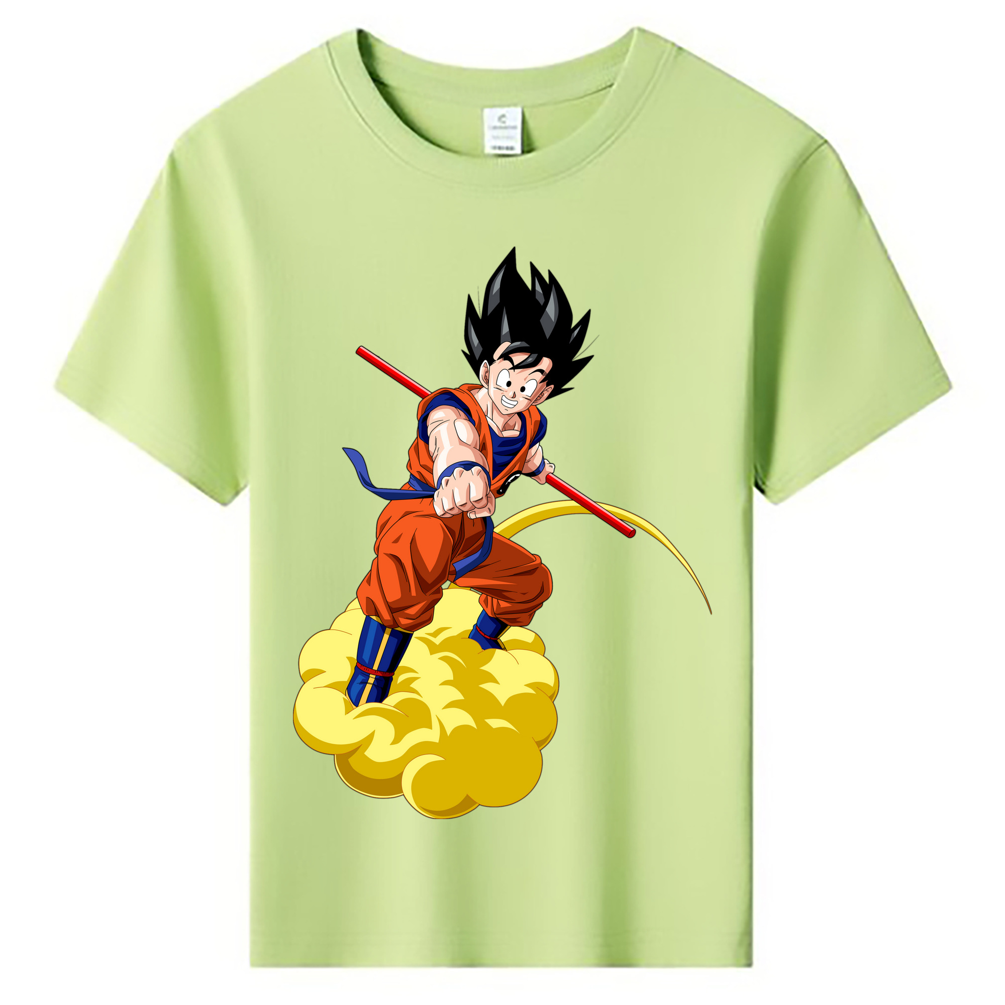 （画像用） ドラゴンボール 孫 悟飯（そんごはん）DRAGON BALL Son Gohan 綿100％キッズTシャツ（フロントプリント）
